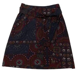 Lyssé Delya Paisley Skirt - Blue - Small